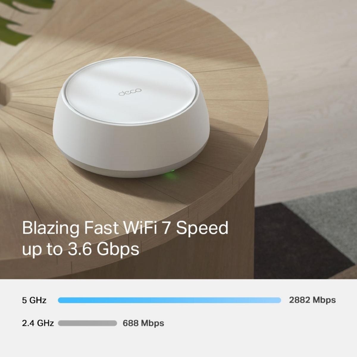 TP-Link Deco BE22 (1-pack) BE3600 Dual Band Wi-Fi 7 Mesh Router