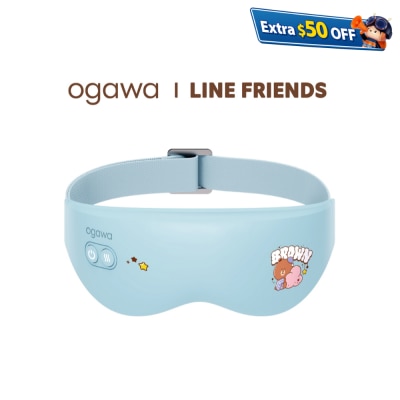 OGAWA Line Friends 噴霧熱敷按摩眼罩 OY-0502