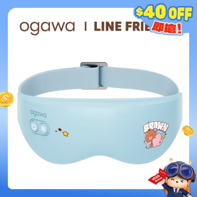 OGAWA - Line Friends 噴霧熱敷按摩眼罩 OY-0502