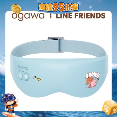 OGAWA - Line Friends 噴霧熱敷按摩眼罩 OY-0502