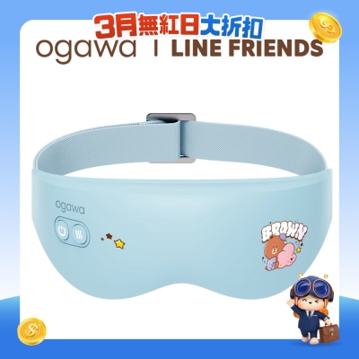 OGAWA - Line Friends 喷雾热敷按摩眼罩 OY-0502