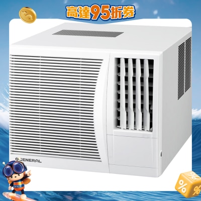 GENERAL 珍宝 - AKWA7HNR 3/4匹 R32 定频淨冷 窗口式冷气机