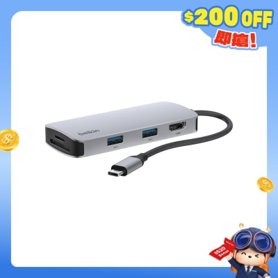 BELKIN - USB-C 5-in-1 Multiport Hub