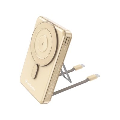 VERBATIM Charge ‘N’ Go 行動電源 磁吸無線充電 10000mAh (WPBS2C10) (3C CCC認證)