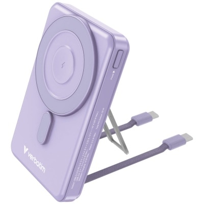 VERBATIM Charge ‘N’ Go Power Bank Magnetic Wireless Charing 10000mAh (WPBS2C10)