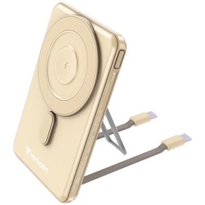 VERBATIM Charge ‘N’ Go Power Bank Magnetic Wireless Charing 5000mAh (WPBS2C5) (3C CCC Certified)