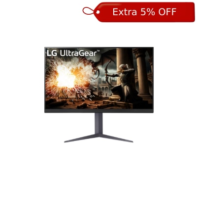 LG UltraGear™ 32GS75Q-B 31.5” 180Hz QHD IPS Gaming Monitor