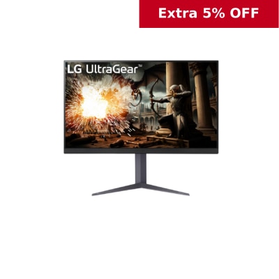 LG 乐金 UltraGear™ 32GS75Q-B 31.5” 180Hz QHD IPS 电竞显示屏