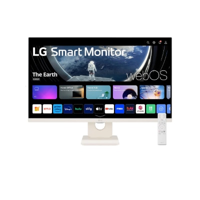 LG - 27U511SA-W 27" Full HD IPS Smart Monitor (with webOS)