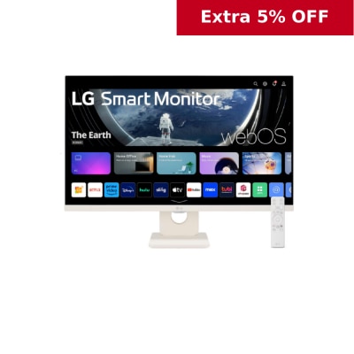 LG 乐金 27U511SA-W 27" Full HD IPS 智能显示器 (配备 webOS)
