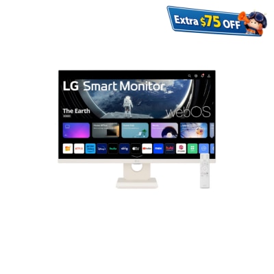 LG 乐金 27U511SA-W 27" Full HD IPS 智能显示器 (配备 webOS)