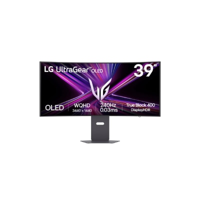 LG 樂金 UltraGear™ 39GX900A-B 39" 240Hz WQHD OLED  曲面 電競顯示屏