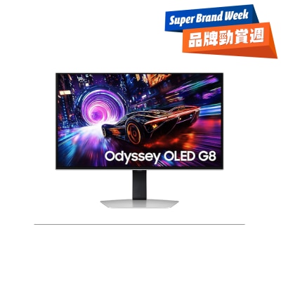 SAMSUNG 三星電子 LS27FG816SCXXK 27" Odyssey OLED G8 G81SF 240Hz 電競顯示屏 image