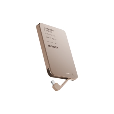 Momax 1-Power F.Pass+ 5000mAh 磁力帶線流動電源 移動電源