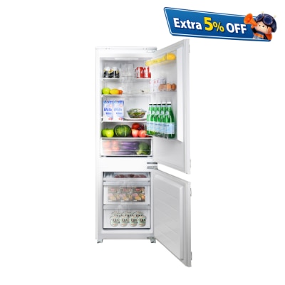 GERMAN POOL REF-365-S 2-Door Built-In Refrigerator Built in fridge