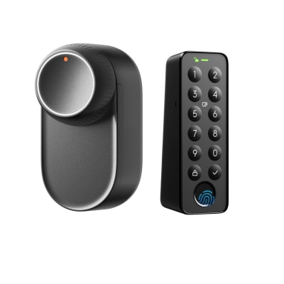 SwitchBot Lock Ultra 智能门锁套装 (Lock Ultra附Adapter Kit + Keypad Touch) 智能门锁