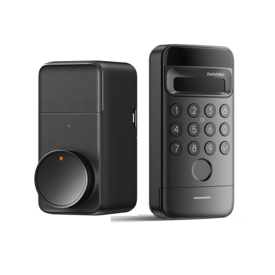 SwitchBot 智能门锁专业版套装2( Lock Pro + Keypad Vision) 智能门锁