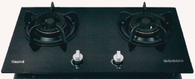Cimatech CG74D2-TG 75CM Built-In Towngas Hob Built in Gas cooker