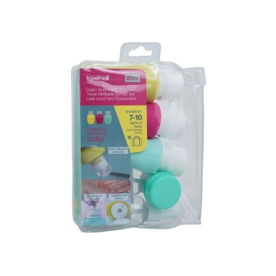 Travelmall 6-in-1 Cabin Approved Travel Bottle Set