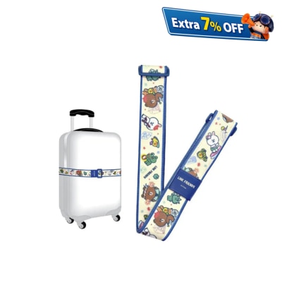 LINE FRIENDS Luggage Straps with Velcro Closure