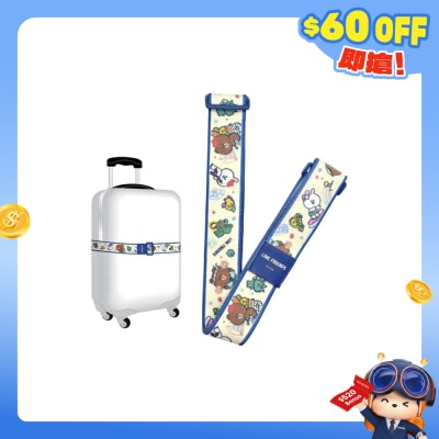 LINE FRIENDS - Luggage Straps with Velcro Closure