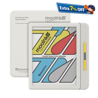 Readmoo 7" mooInk Nana Color E-Reader