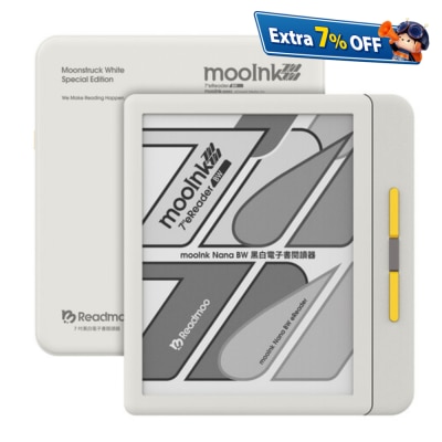 Readmoo 7 吋 mooInk Nana 黑白電子書閲讀器