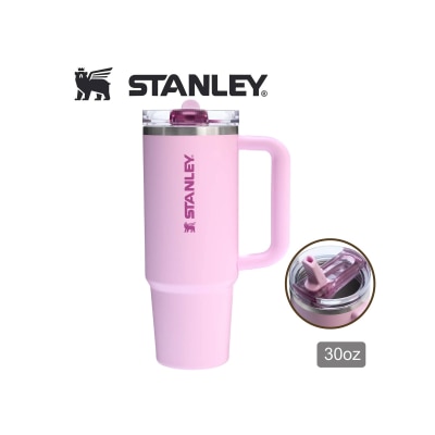 Stanley STANLEY 30oz PROTOUR 系列 (防漏) 真空保温吸管随手杯 - CHERRY BLOSSOM
