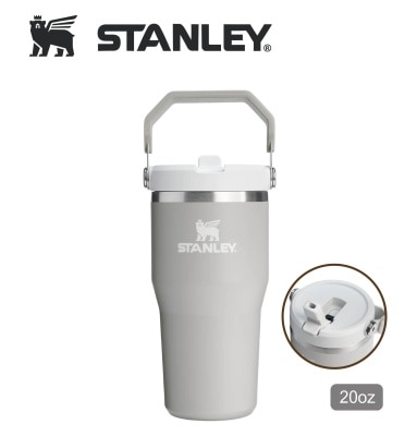 Stanley STANLEY 20OZ ICEFLOW FLIP STRAW TUMBLER - ASH