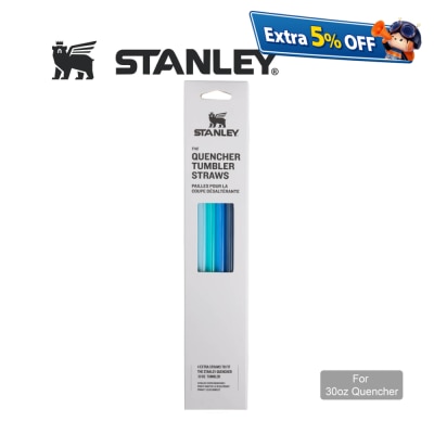 Stanley STANLEY 4P 30oz 随手杯吸管套装 - 蓝