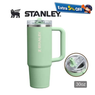 Stanley STANLEY 30oz PROTOUR 系列 (防漏) 真空保温吸管随手杯 - PISTACHIO