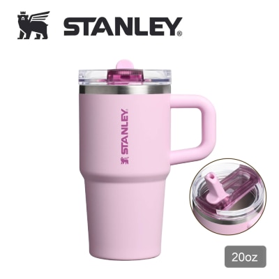 Stanley STANLEY 20oz PROTOUR 系列 (防漏) 真空保温吸管随手杯 - CHERRY BLOSSOM