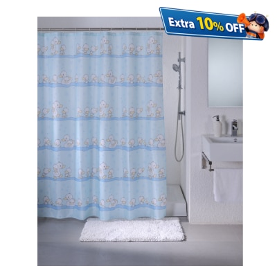 OTHERS SN-606 180x180cm Polyester Shower Curtain (Assorted Pattern)