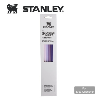 Stanley STANLEY 4P 30oz 隨手杯吸管套裝 - 紫