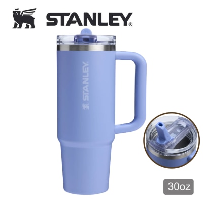 Stanley STANLEY 30oz PROTOUR 系列 (防漏) 真空保温吸管随手杯 - HYDRANGEA