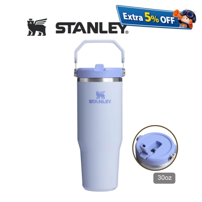 Stanley STANLEY 30OZ ICEFLOW FLIP STRAW 系列真空保直饮冷瓶 - DEW DROP