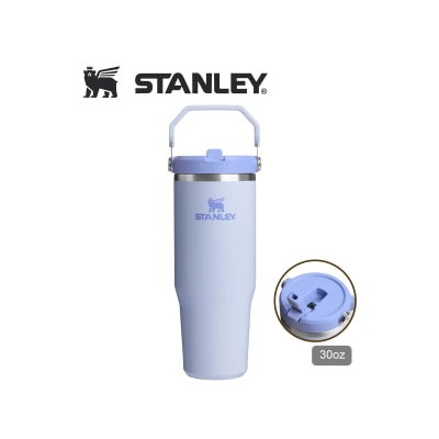 Stanley STANLEY 30OZ ICEFLOW FLIP STRAW 系列真空保直饮冷瓶 - DEW DROP