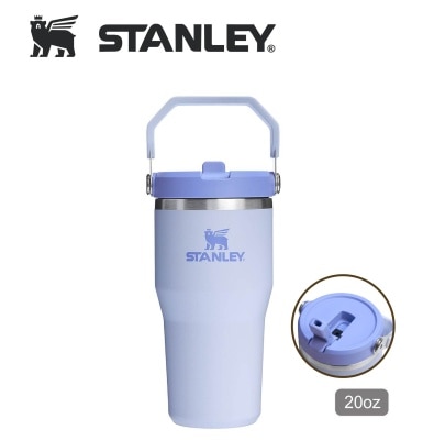 Stanley STANLEY 20OZ ICEFLOW FLIP STRAW 系列真空保直饮冷瓶 - DEW DROP