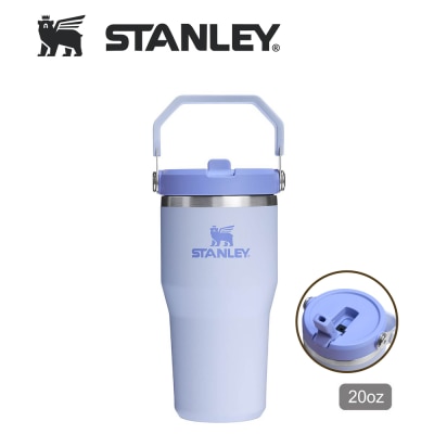 Stanley STANLEY 20OZ ICEFLOW FLIP STRAW 系列真空保直饮冷瓶 - DEW DROP