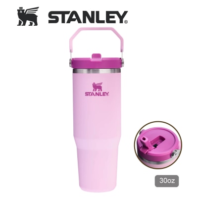 Stanley STANLEY 30OZ ICEFLOW FLIP STRAW 系列真空保直飲冷瓶 - CHERRY BLOSSOM