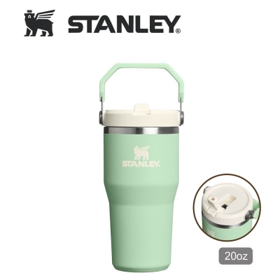 Stanley STANLEY 20OZ ICEFLOW FLIP STRAW 系列真空保直饮冷瓶 - PISTACHIO