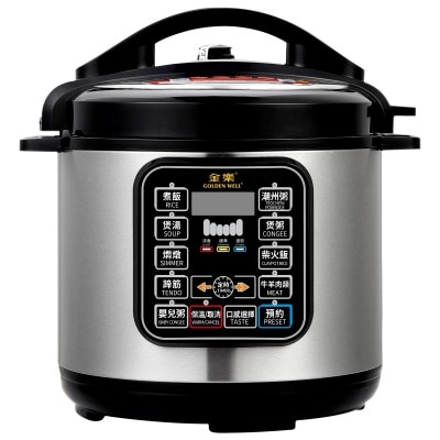 GOLDEN WELL GW-PC80 Smart Electric Pressure Cooker