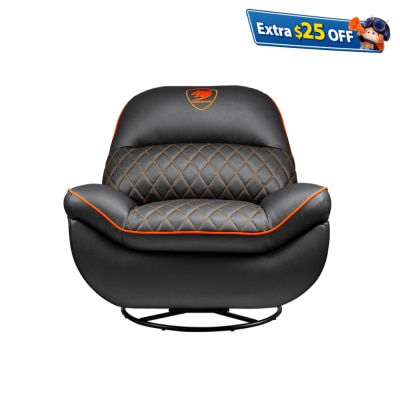 Cougar Overlord Gaming Swivel Recliner Rocker Sofa