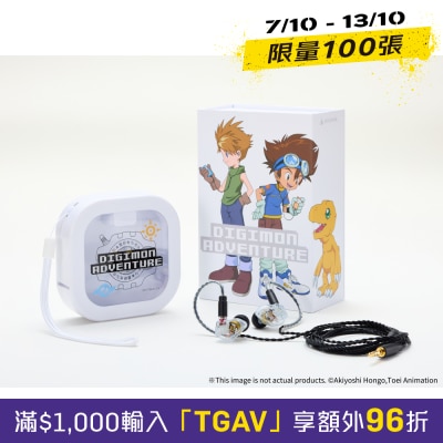 ANIMA ANW C010 《数码暴龙大冒险》 特别版 耳机 image