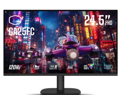 COOLER MASTER GA25FC 24.5" FHD 120Hz IPS 電競顯示屏