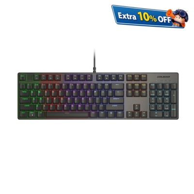 Cougar Ultimus EX RGB 有線機械遊戲鍵盤 (紅軸)