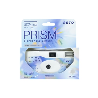 RETO - Retocolor Prism 400 35MM Disposable Film Camera 27EXP