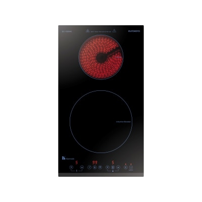 Garwoods EC-7290RC (Kera Black) 288mm 2 in 1 Electric Cooker (Series 7 Domino) Built in Induction cooker