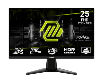 MSI MAG 255F E20 25" FHD Rapid IPS 200Hz Gaming Monitor