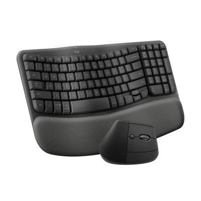 LOGITECH 羅技 Wave Keys & Lift人體工學鍵鼠套裝